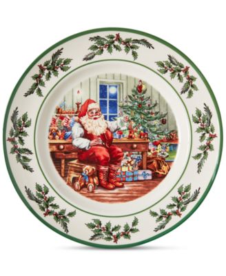 Macy's christmas plates best sale