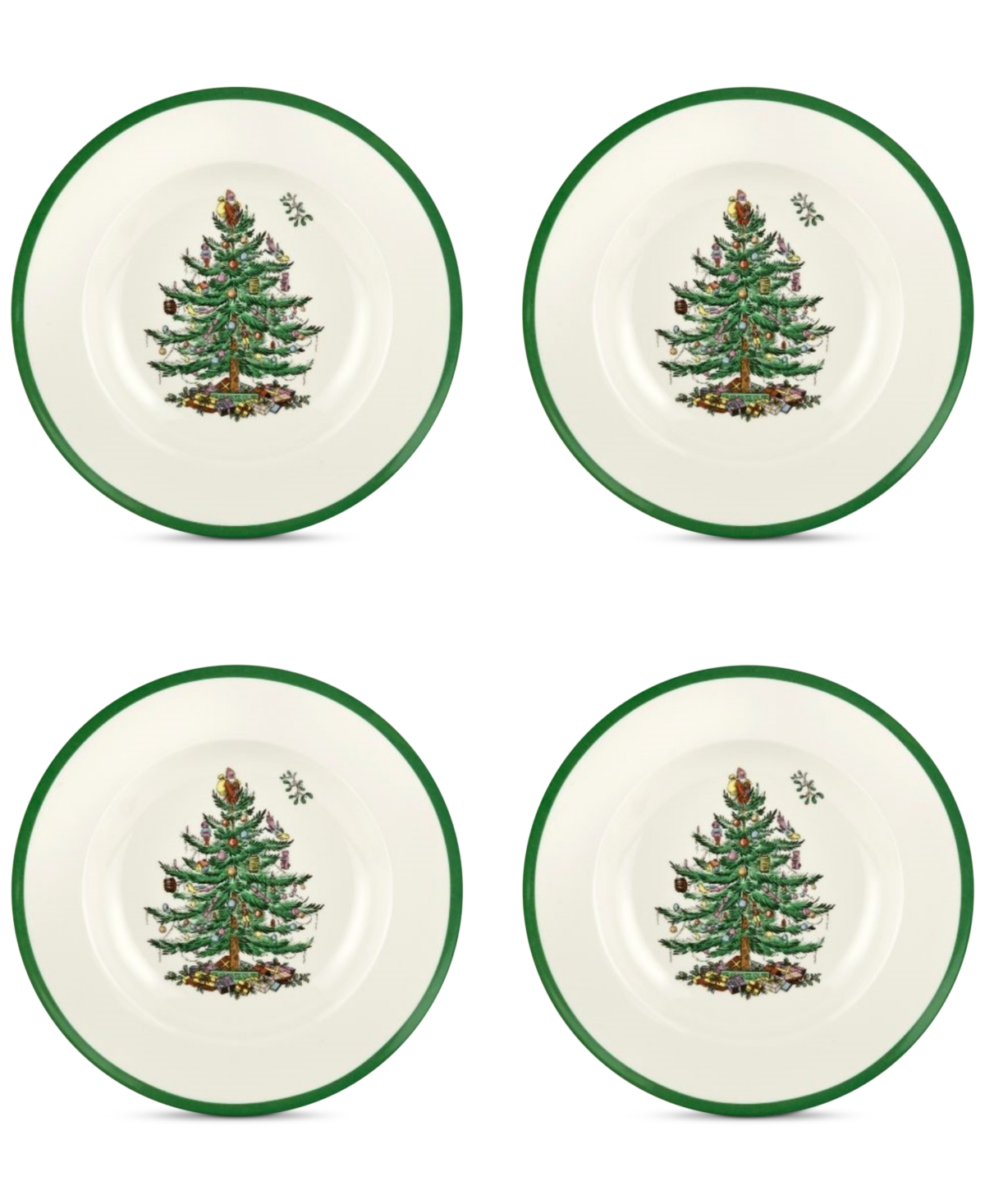 New For 2024! Christmas Tree Pc. Dinnerware Set, Service for 4, Exclusively at Macy's
