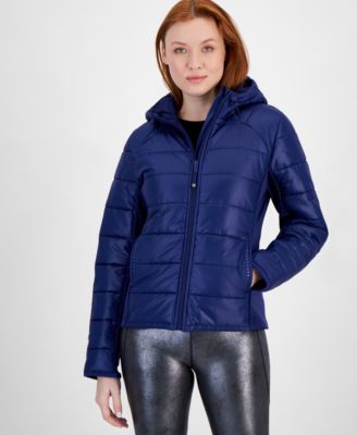 ID Ideology - Women's Hooded Puffer Jacket, Created for Macy's