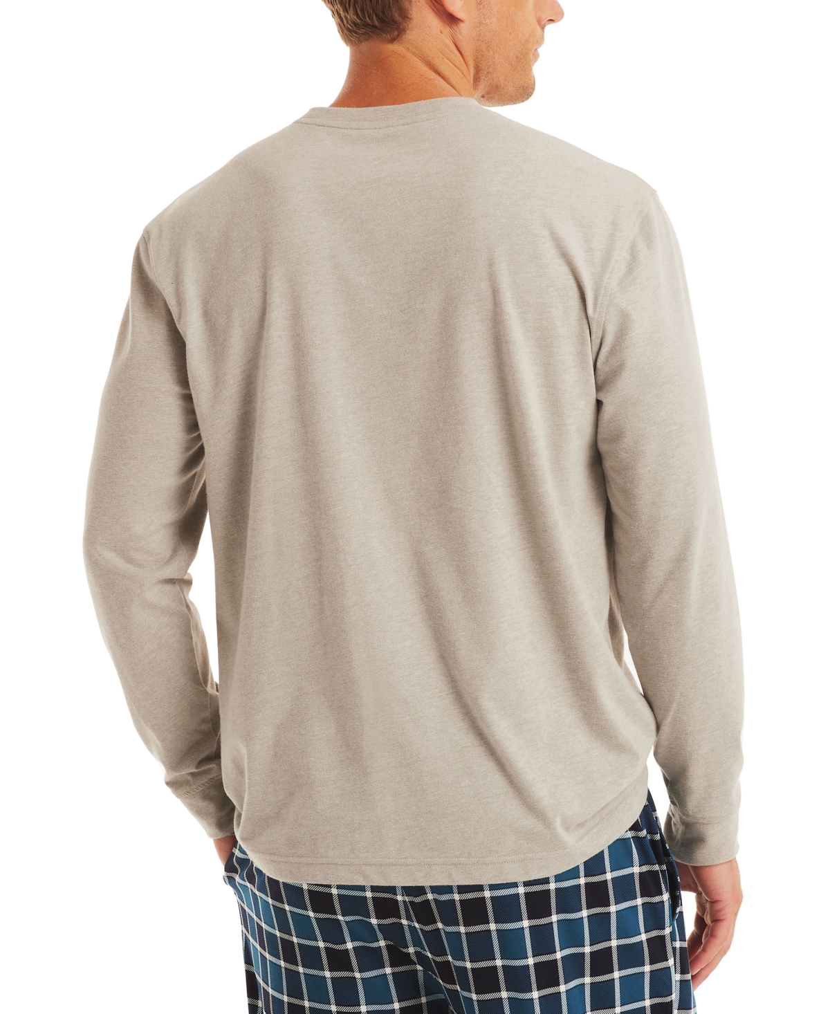 Nautica Men's Pajama Long-Sleeve T-Shirt