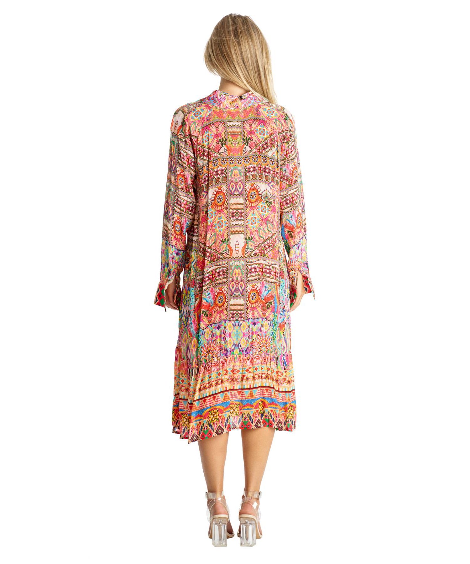 Women's Maxi Buttoned Overshirt