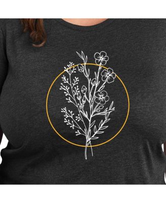 Floral Tee Plus Size Graphic Tee