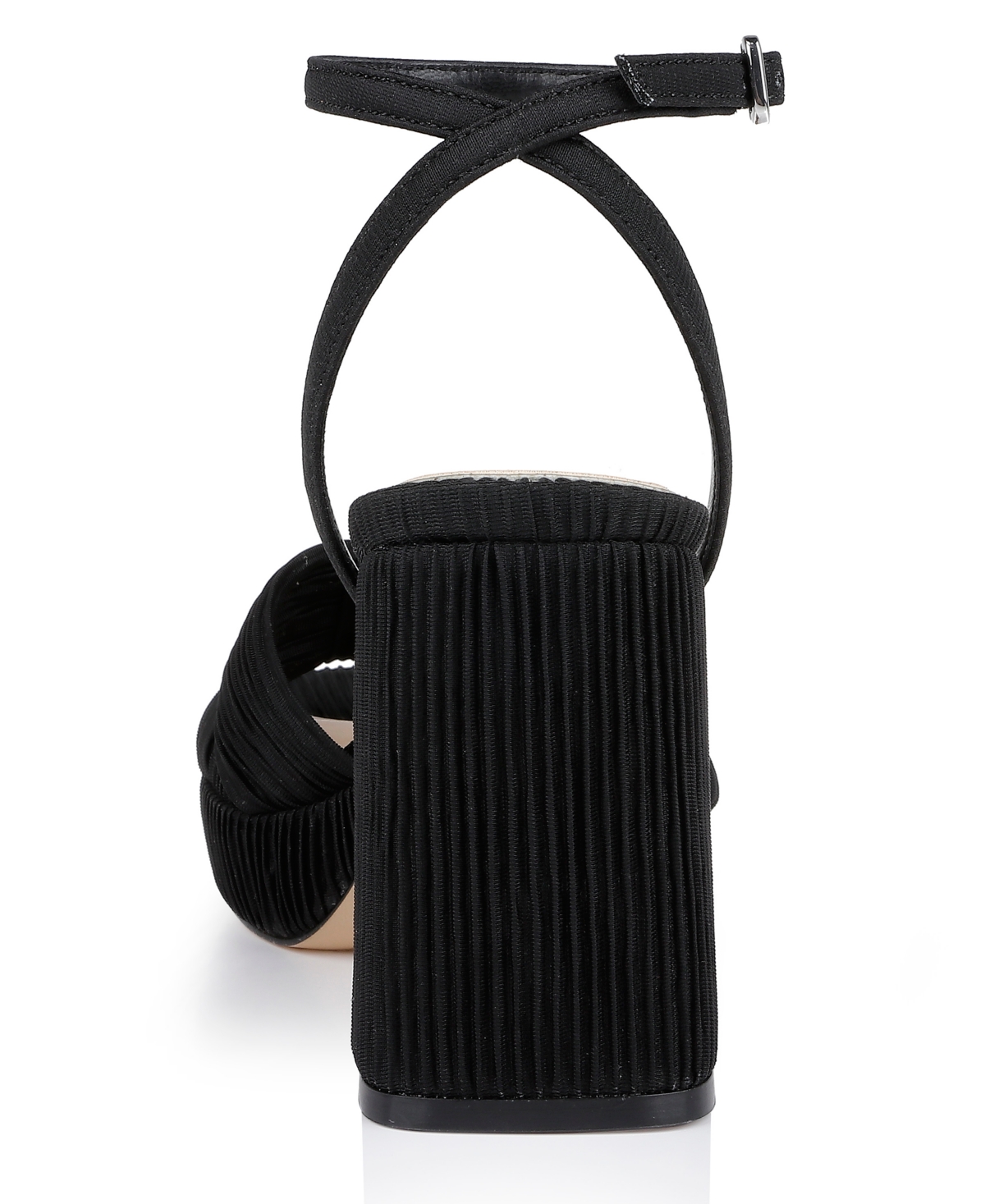 Jewel Badgley Mischka Tyler Ankle Strap Platform Sandal In Black