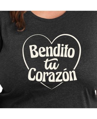 Bendito Tu Corazon Plus Size Graphic Tee