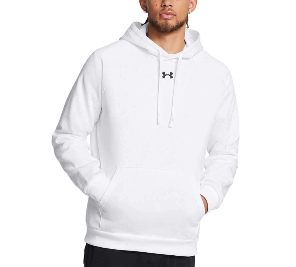 Men's Rival Fleece Camo Hoodie - Black/anthracite/black