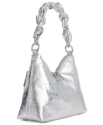 Tayviss Small Croc Shoulder Bag, Created for Macy's 