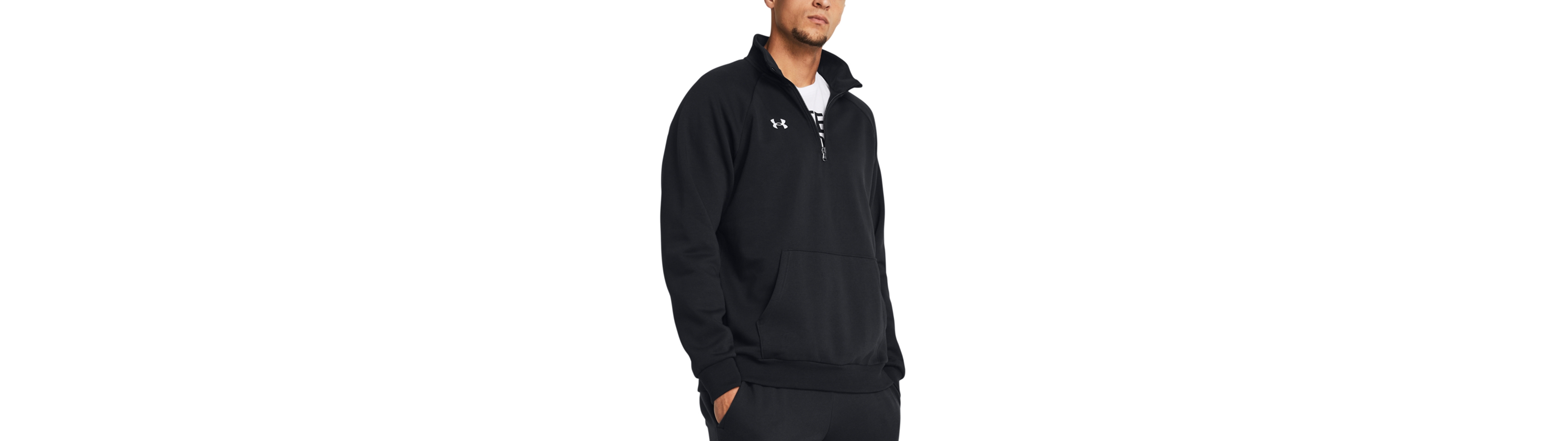 Under Armour Men's Rival Fleece Quarter-Zip Pullover