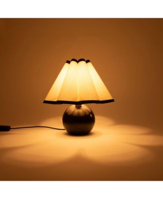 Blair Modern LED Classic Table Lamp with Black Marble Base (10"), Bulb Included