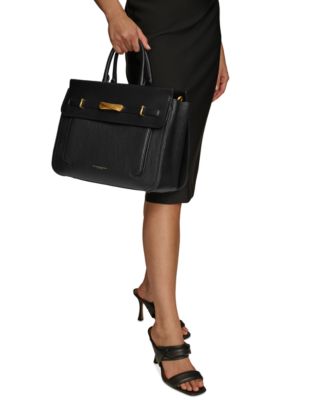 Oceanside Top Handle Leather Satchel