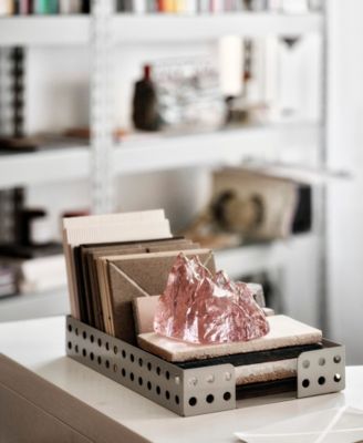 The Rock Crystal Glass Candlesticks