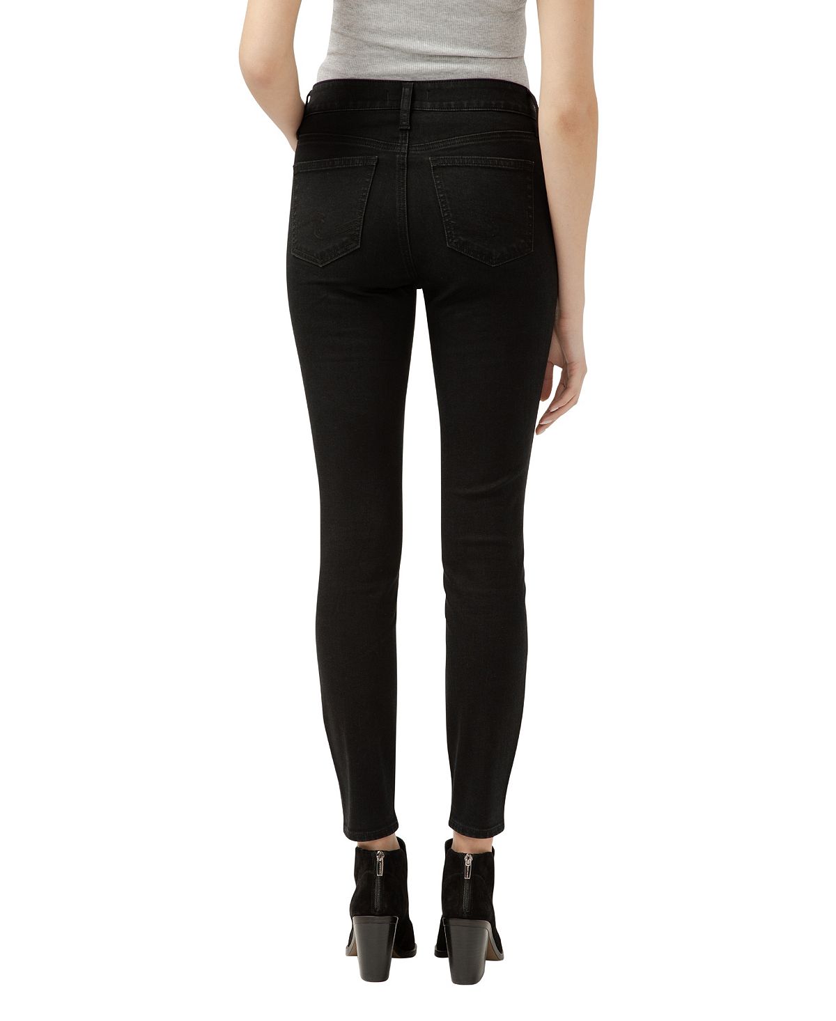 Silver Jeans Co. Women's Suki Mid Rise Curvy Fit Skinny Jeans view 2 — MAYCSS fashion products