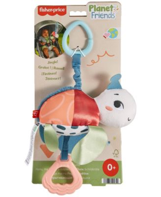 Planet Friends Sea Me Bounce Turtle Baby Stroller Toy with Sensory Details
