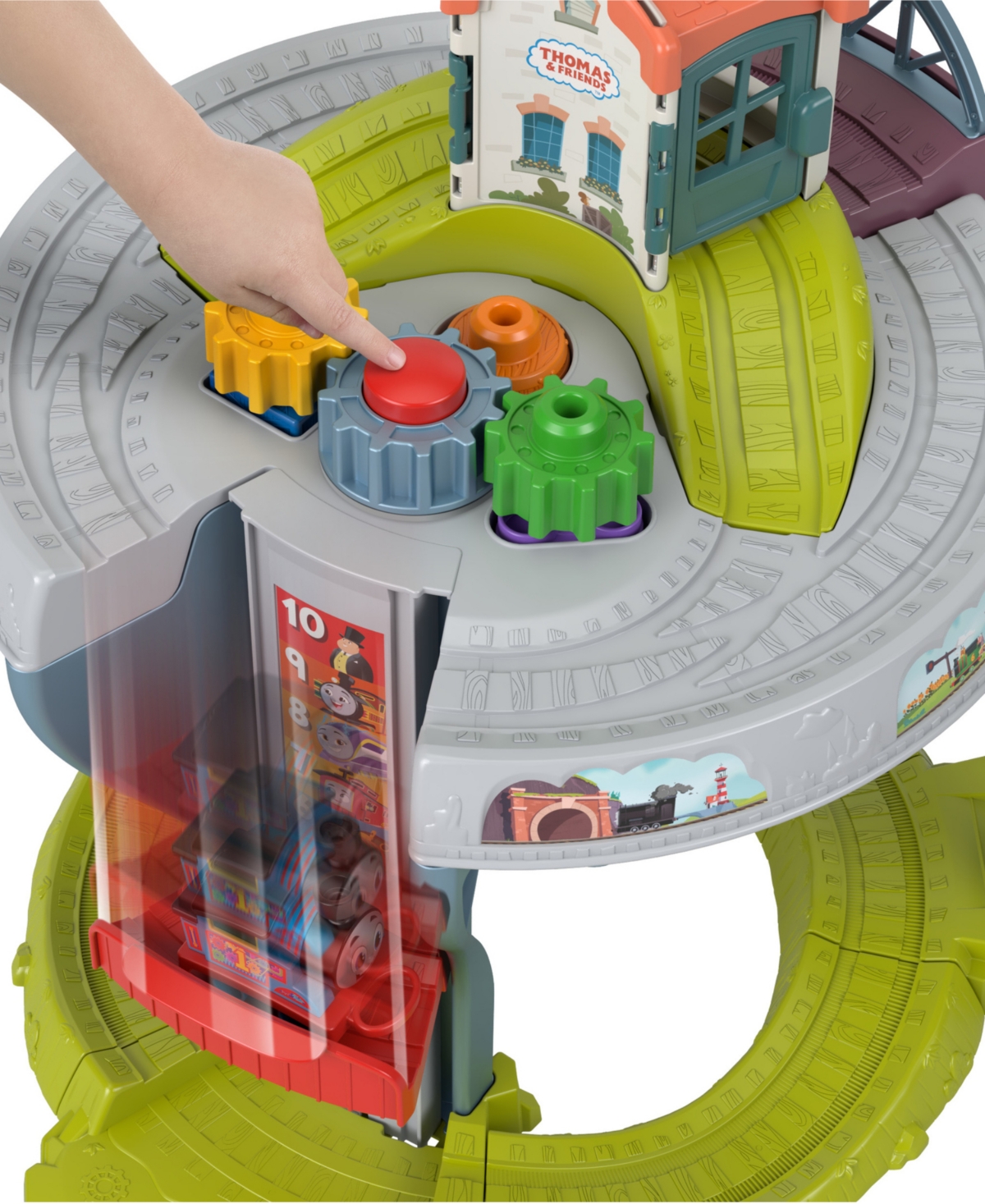 Thomas & Friends Thomas Friends My First Train Table Toddler Toy With Track Fine Motor Activities In Multi-color