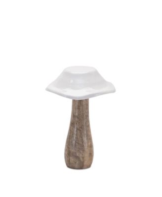 Mushroom Figurine Set of 4 Whimsical Decor for Home and Garden