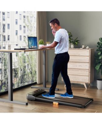 Under Desk Walking Pad Treadmill for Home/Office with Watch-Like Remote Control