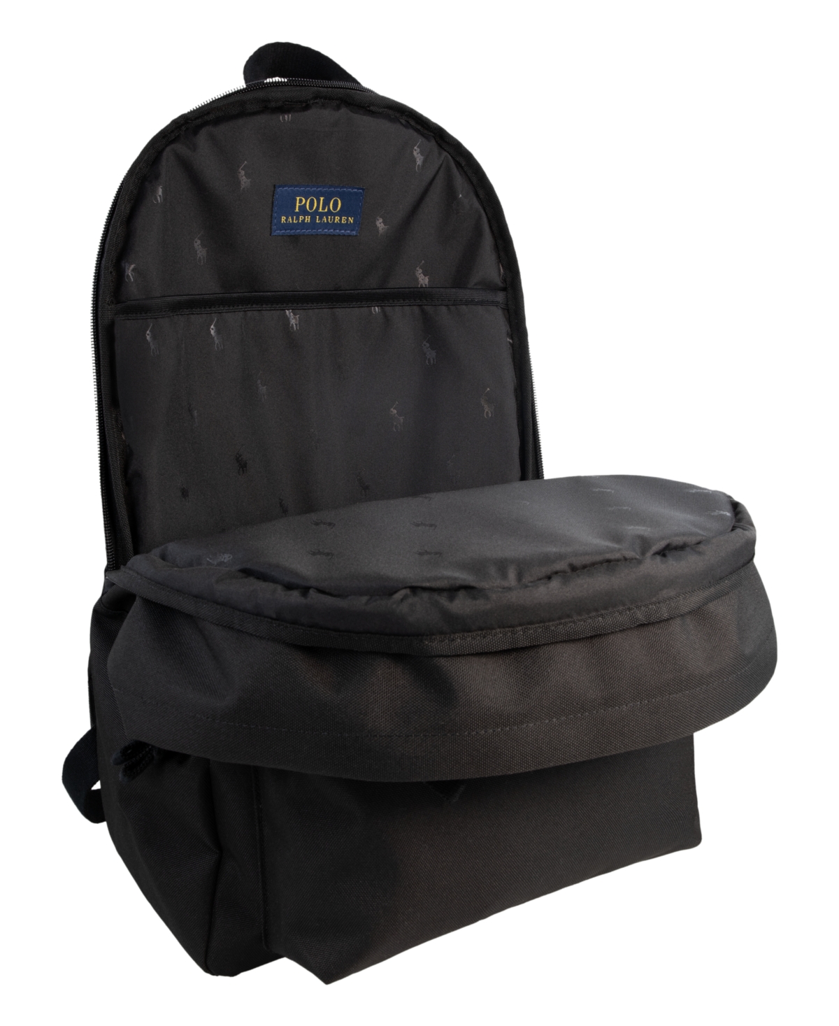 Polo Ralph Lauren Kids Color Backpack In Polo Black