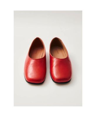 Women's Edie Leather Ballet Flats