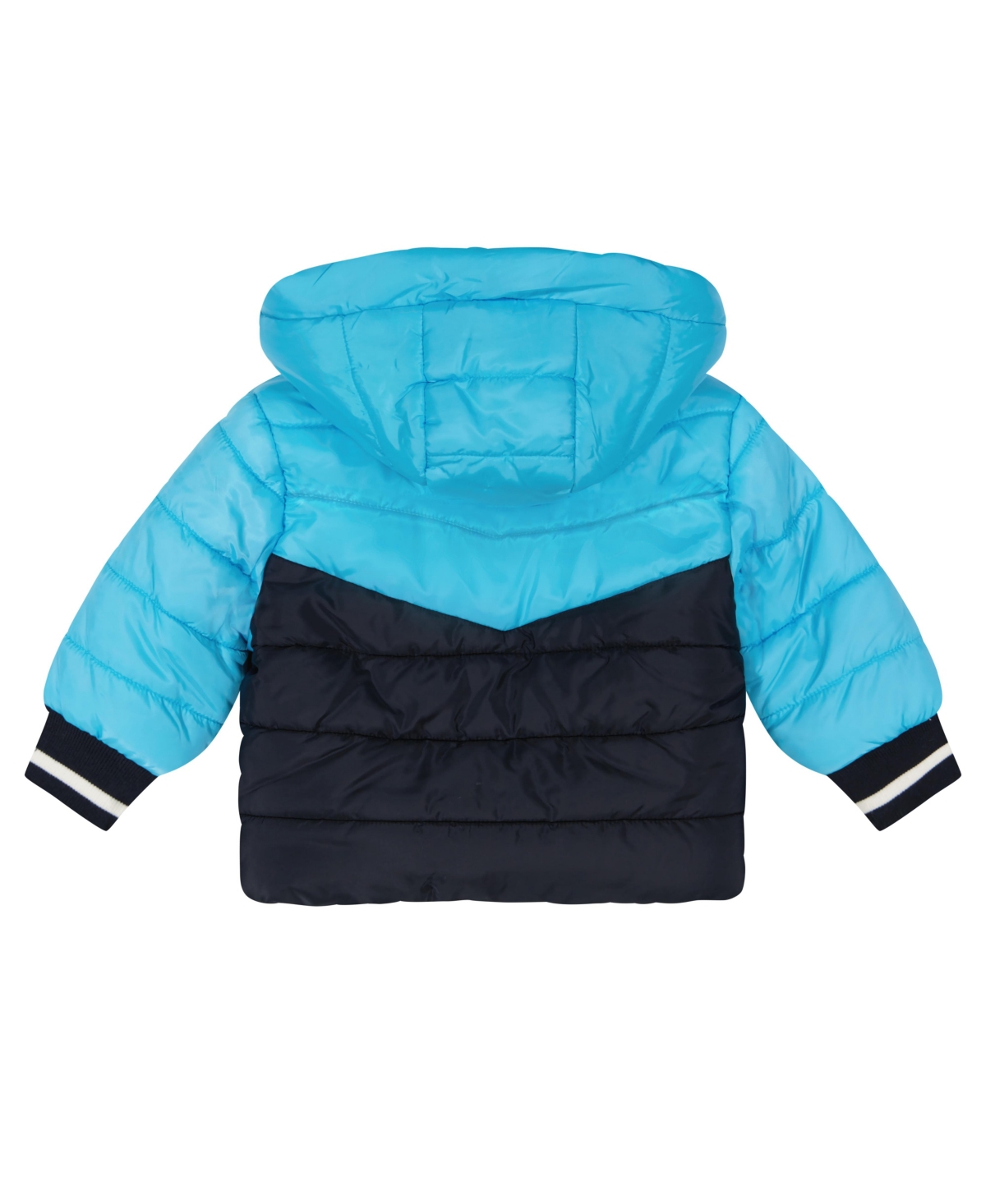 S Rothschild & Co Baby Boys Varsity Colorblock Jacket -Navy