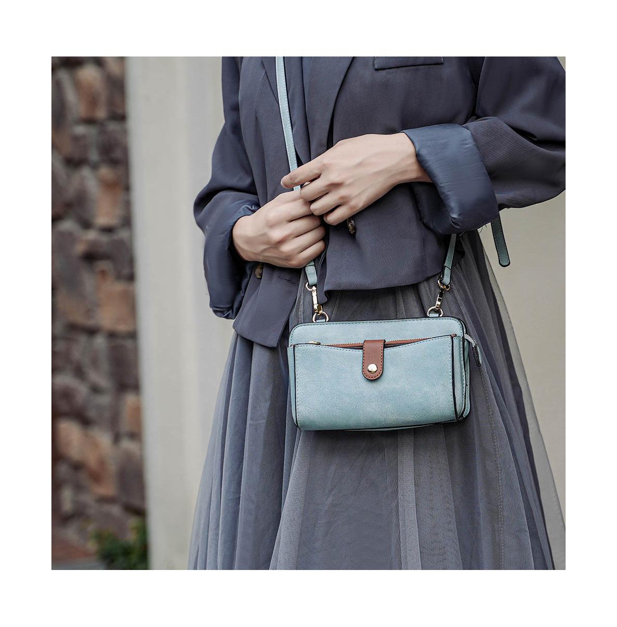 Mkf Collection Muriel Crossbody Bag, Card Holder and Small Pouch by Mia K