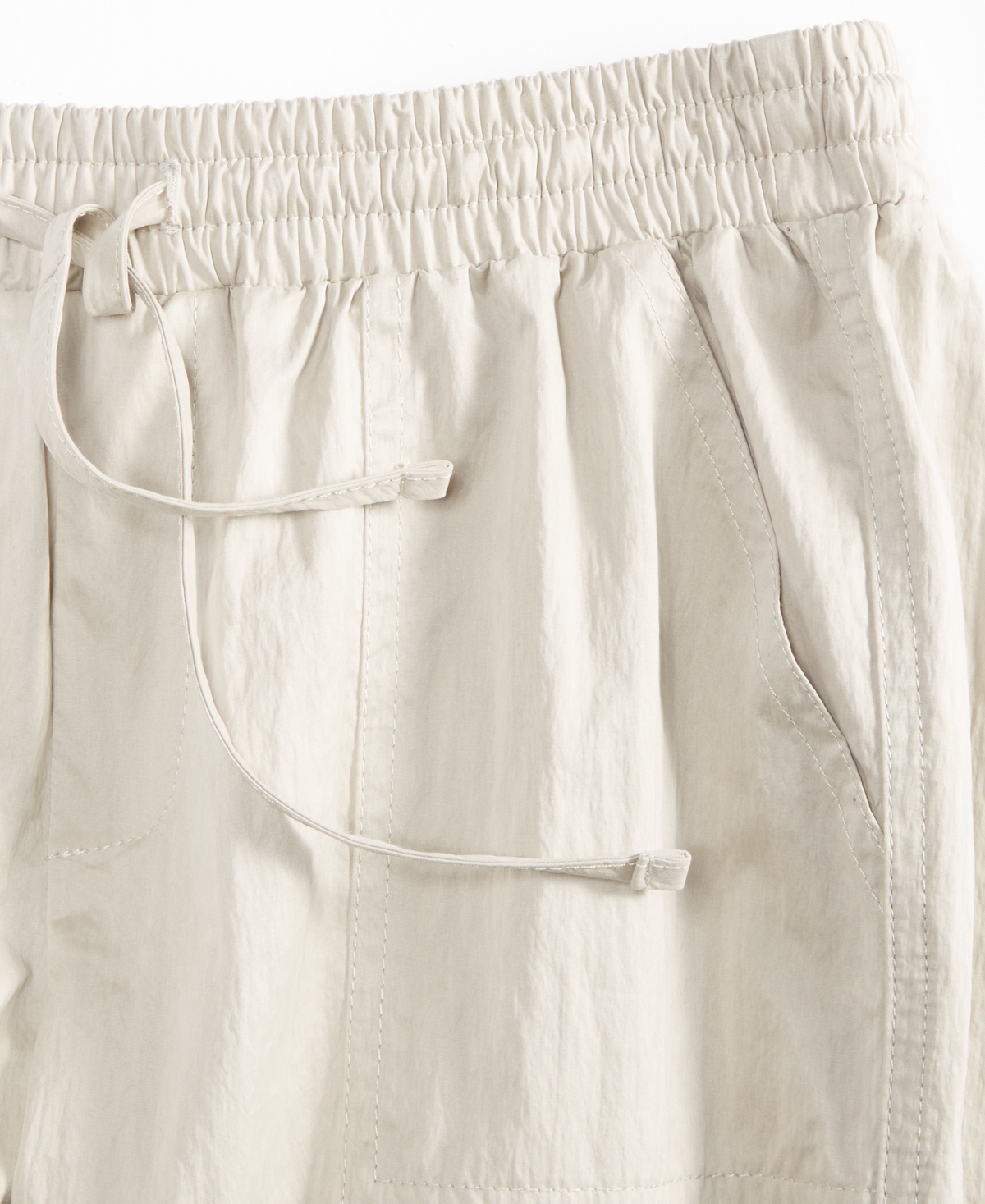 With Jules Big Girls Twill Cargo Jogger Pants -pastel Green