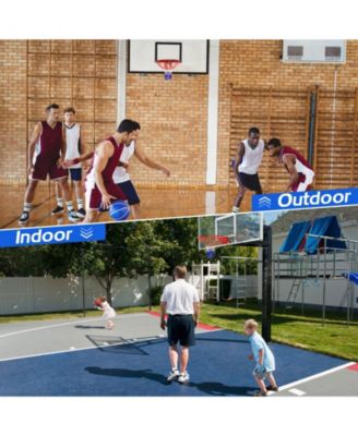 18 Inch Replacement Basketball Rim with All-Weather Net