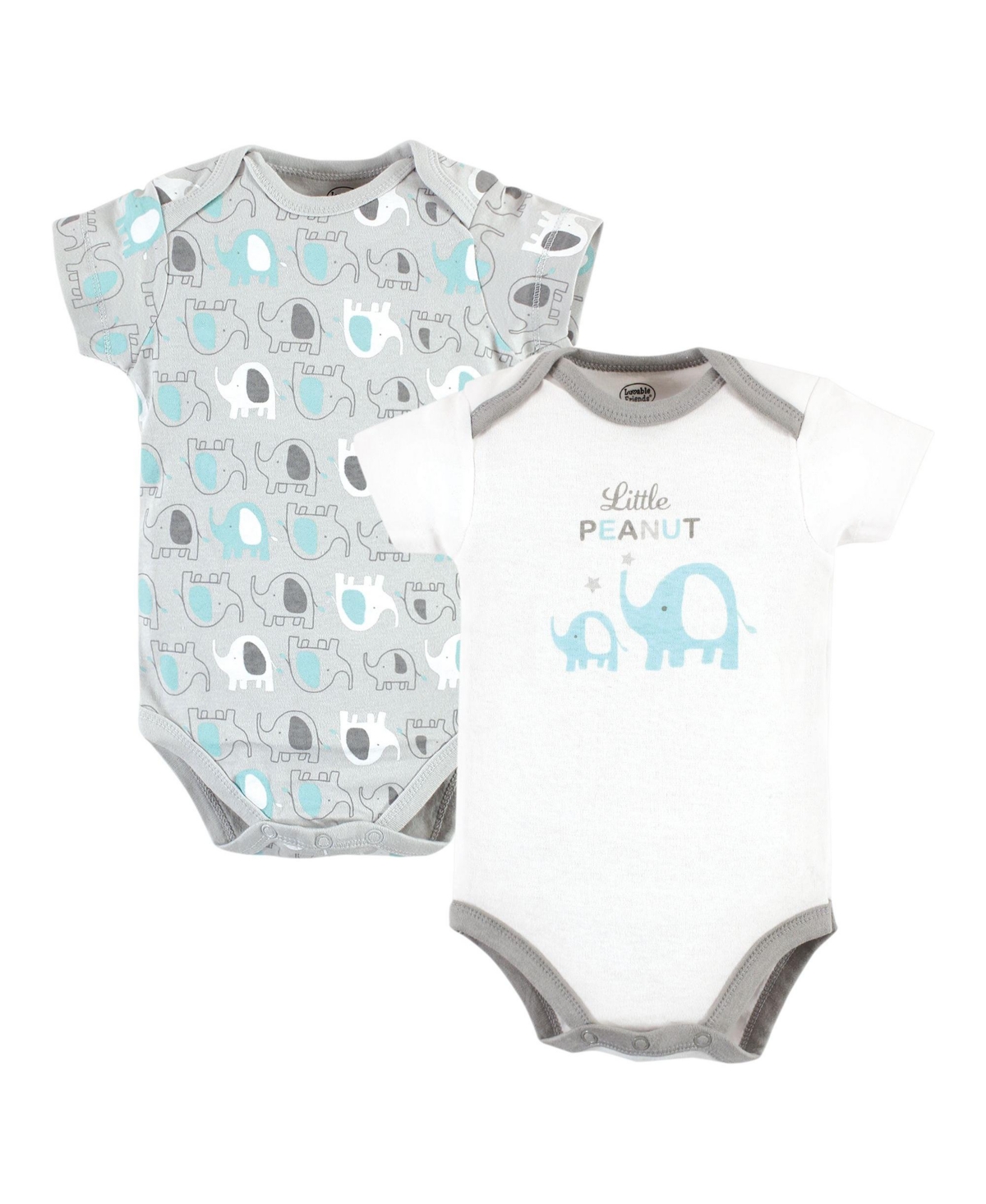 Luvable Friends Baby Boys Layette Starter Set 25pc Basic Elephant, 0-6 Months
