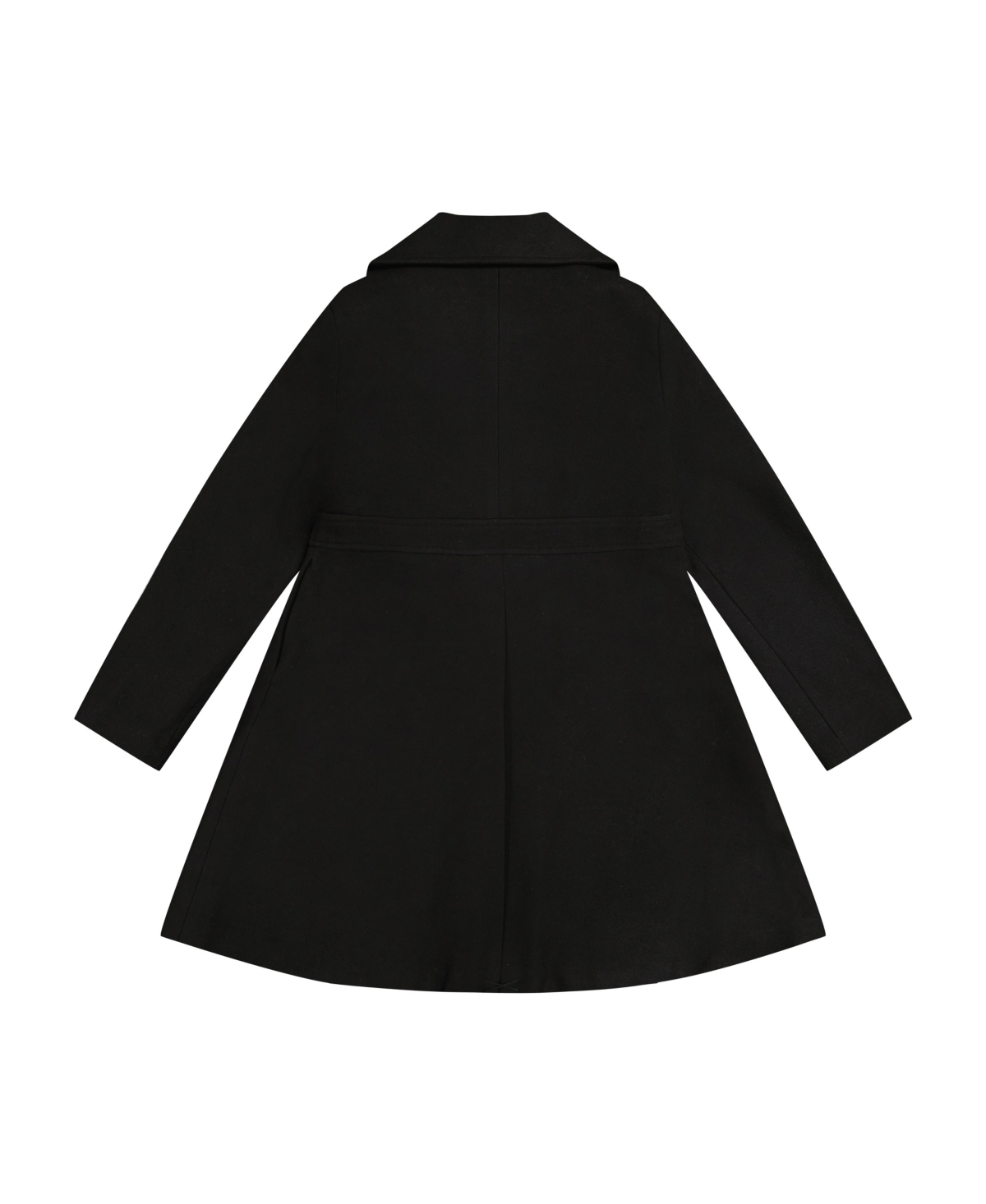 S. Rothschild & Co Big Girls Bow Waist Dress Coat