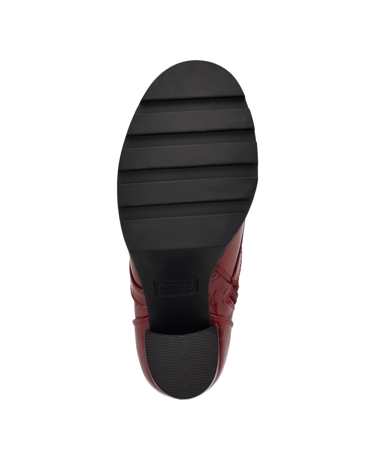 Guess Women's Neadyn Heeled Lug Sole Lace Up Hiker Booties
