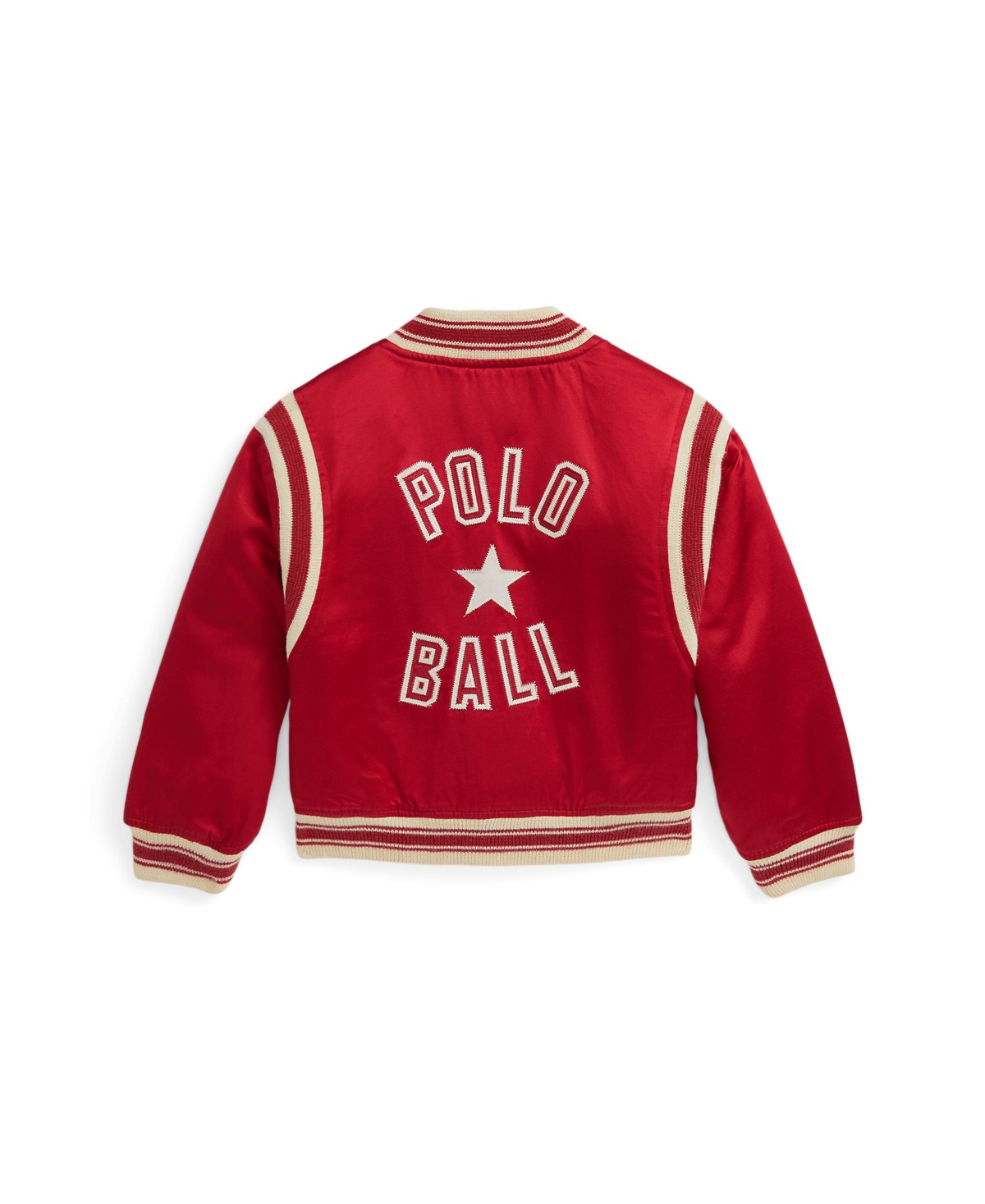Polo Ralph Lauren Toddler and Little Boys Polo Ball Satin Rally Jacket