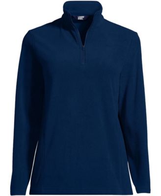 Plus Size Anyweather Fleece Quarter Zip Pullover