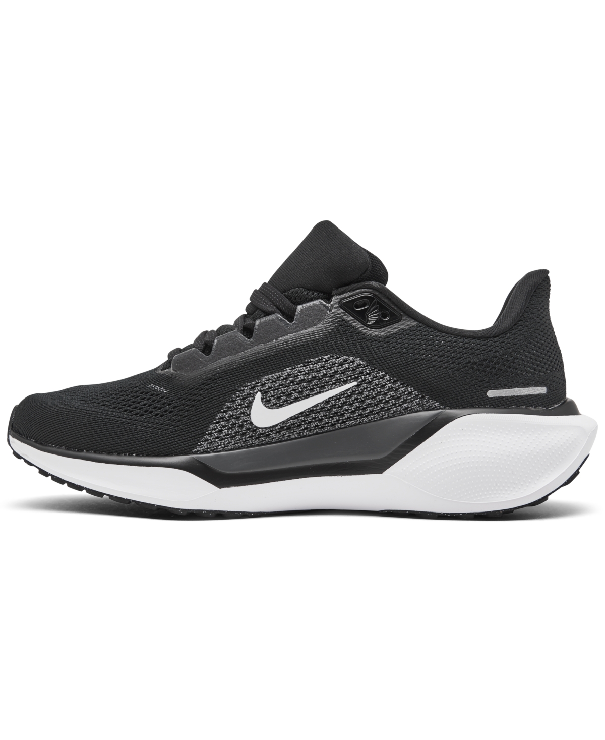 Nike Pegasus Easyon Running Shoe In Black,white