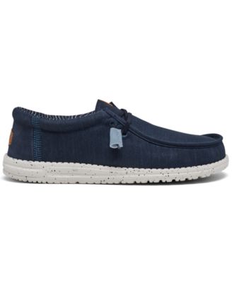 Men's Wally Elevated Casual Moccasin Sneakers from Finish Line
