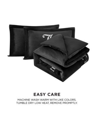 Reversible Velvet Comforter Set, Full/Queen