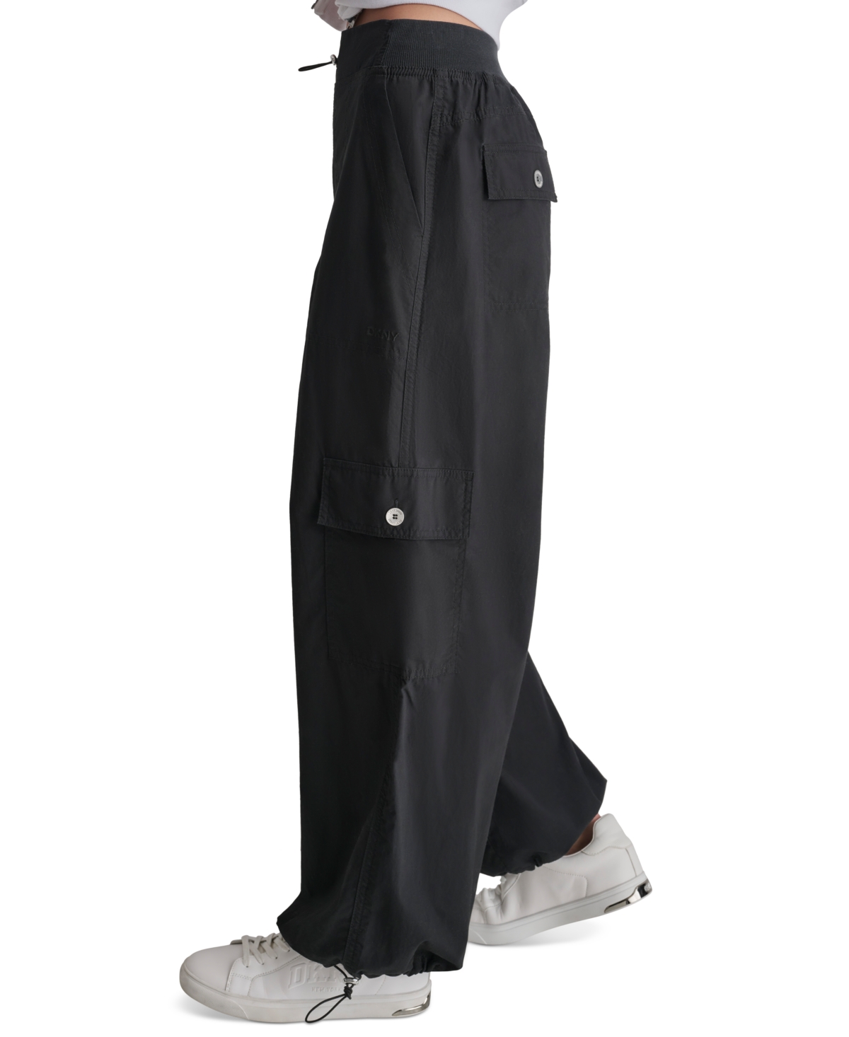 Dkny Sport Women's Cargo Bungee-Hem Pants