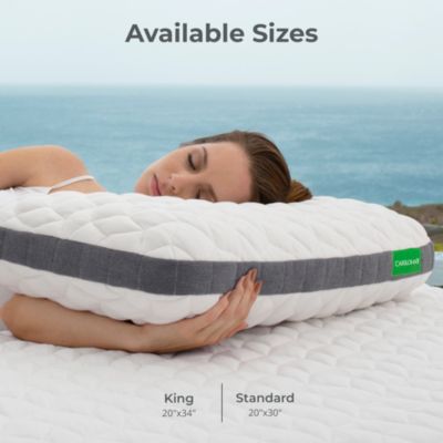 Universal Adjustable Flex Pillow with Viscose Material, Naturally Breathable & Hypoallergenic