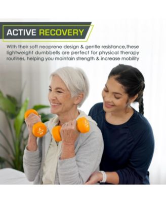 Neoprene Dumbbells, 6lbs, Set of 2