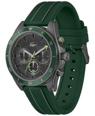 Men's Mainsail Green Silicone Watch 43mm