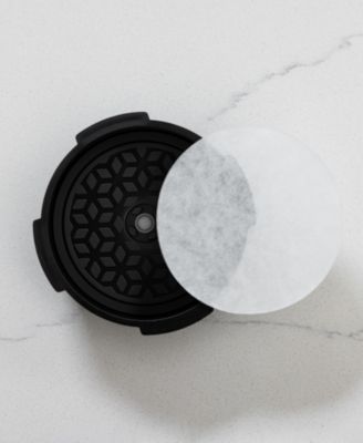 Pressure-Actuated Valve Accessory For Single-Cup Coffee Maker