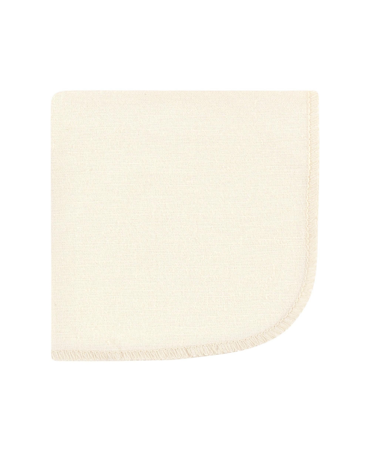 Hudson Baby Infant Girl Flannel Washcloths, Girl Woodland Pals 10Pk, One Size - Girl woodland pals 10pk