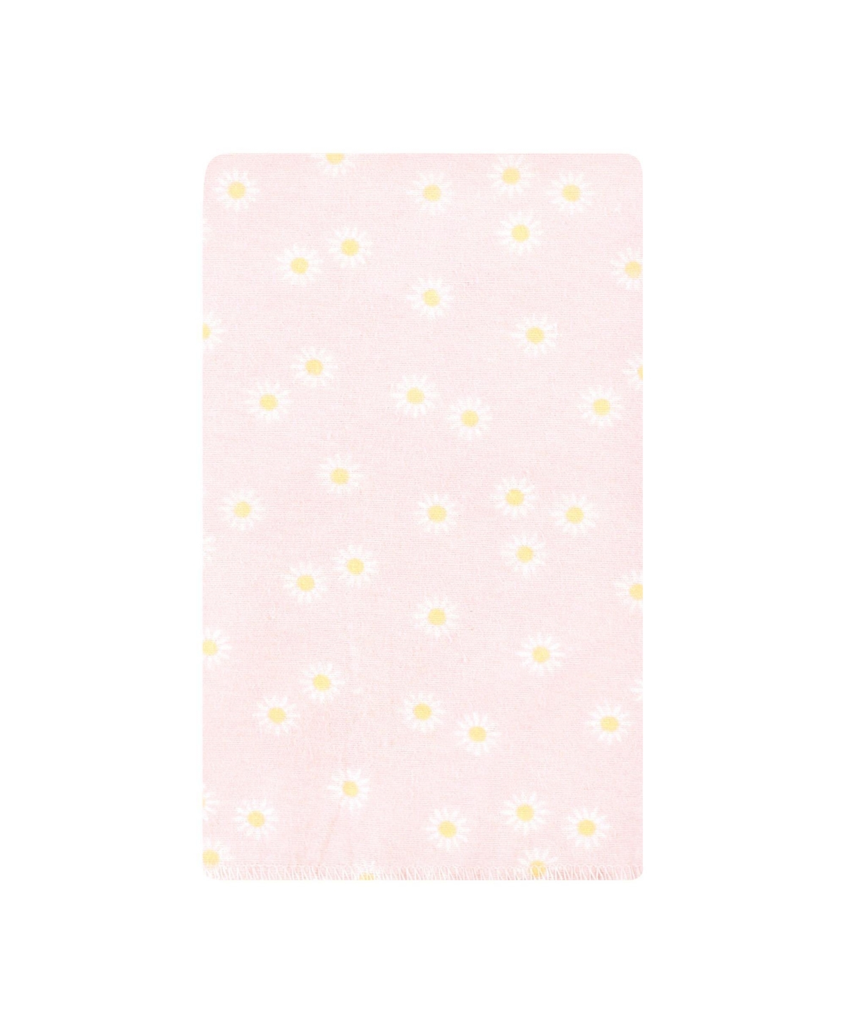 Hudson Baby Infant Girl Cotton Flannel Burp Cloths, Peace Love Flowers 10 Pack, One Size - Peace love flowers 10 pack