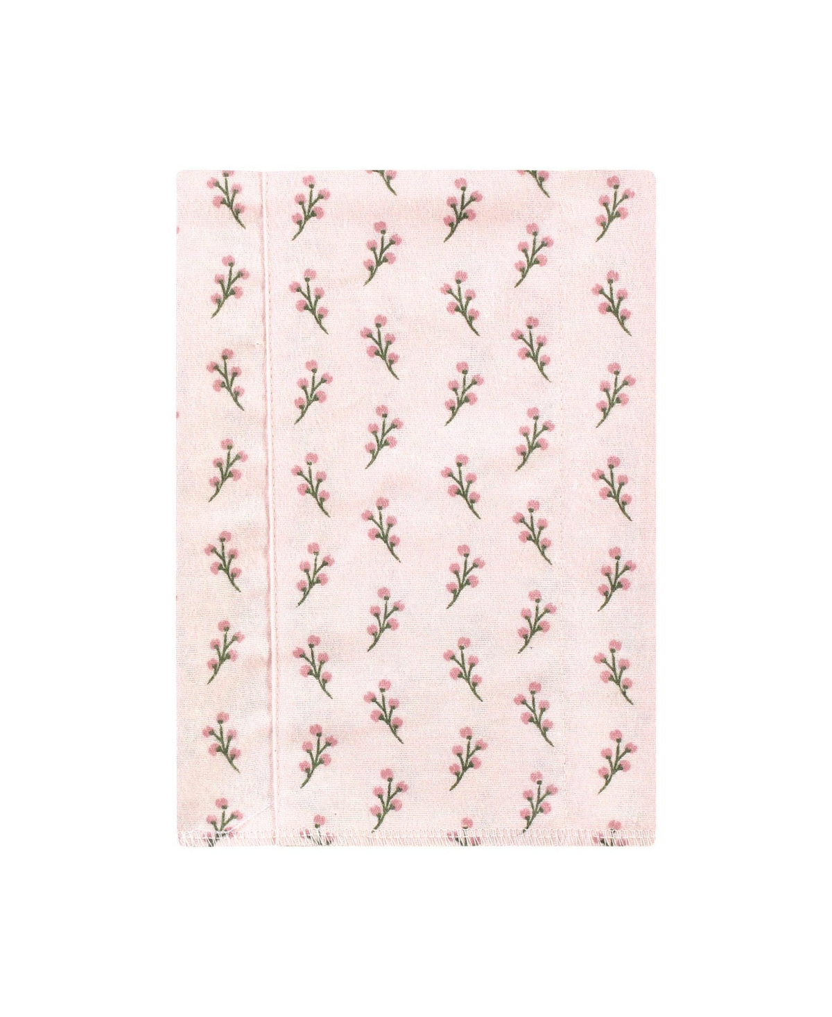 Hudson Baby Infant Girl Cotton Flannel Burp Cloths, Soft Painted Floral 7 Pack, One Size - Soft painted floral 7 pack