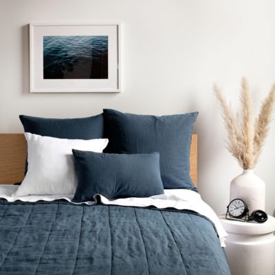 French Linen 3pc Quilt & Sham Set - Twin/Twin XL