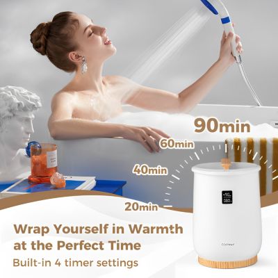 20L LED Display and Button Control Large Heated Towel Warmer