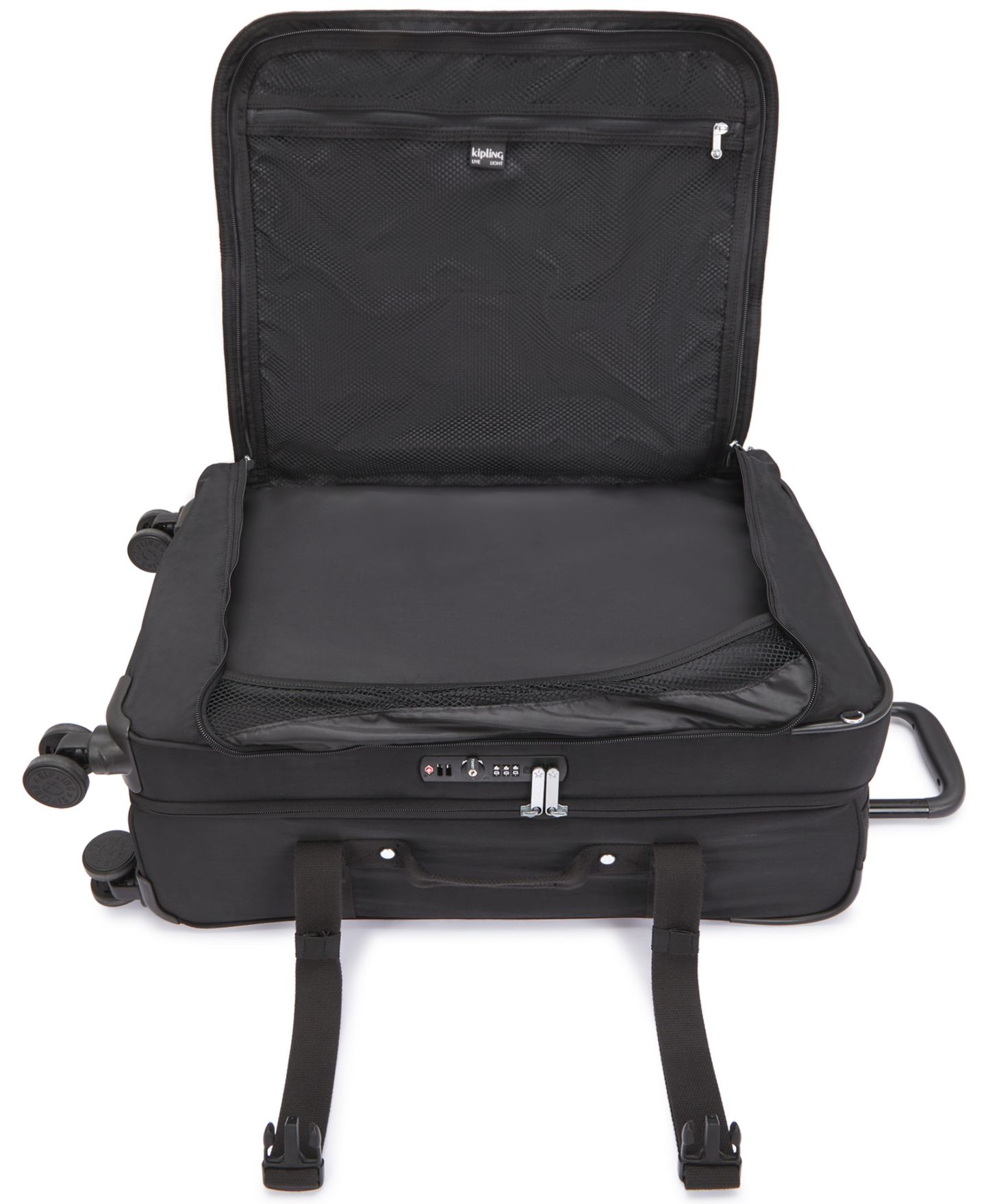 Чемодан Kipling Spontaneous Medium Rolling Luggage, цвет: Чёрный — фото 7