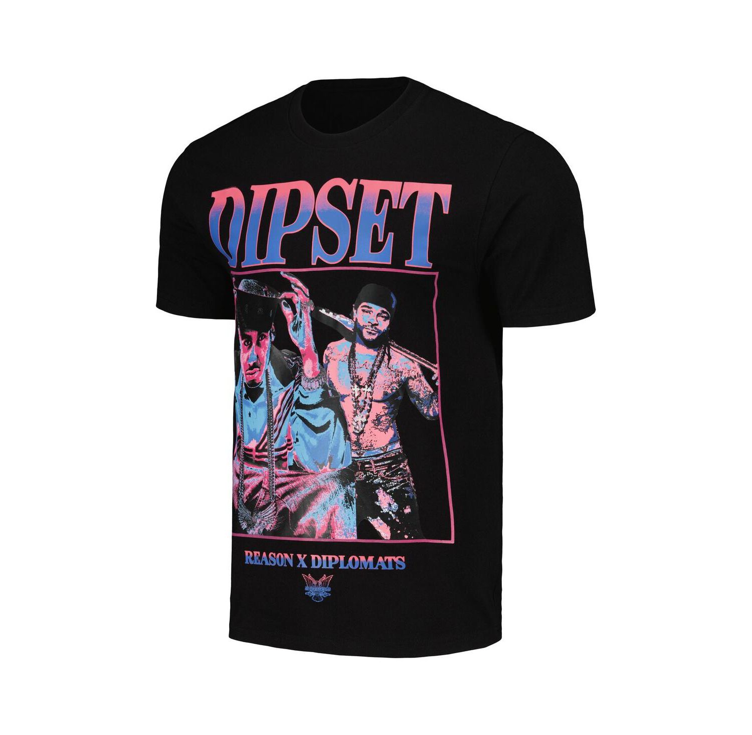 Men's and Women's Black the Diplomats Box T-Shirt