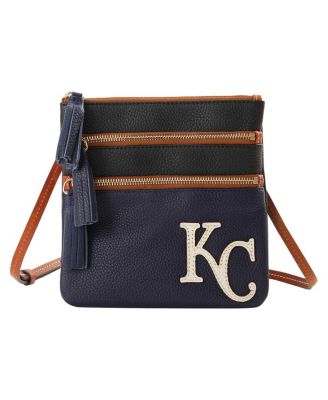 Kansas City Royals Infield Triple Zip Crossbody Purse