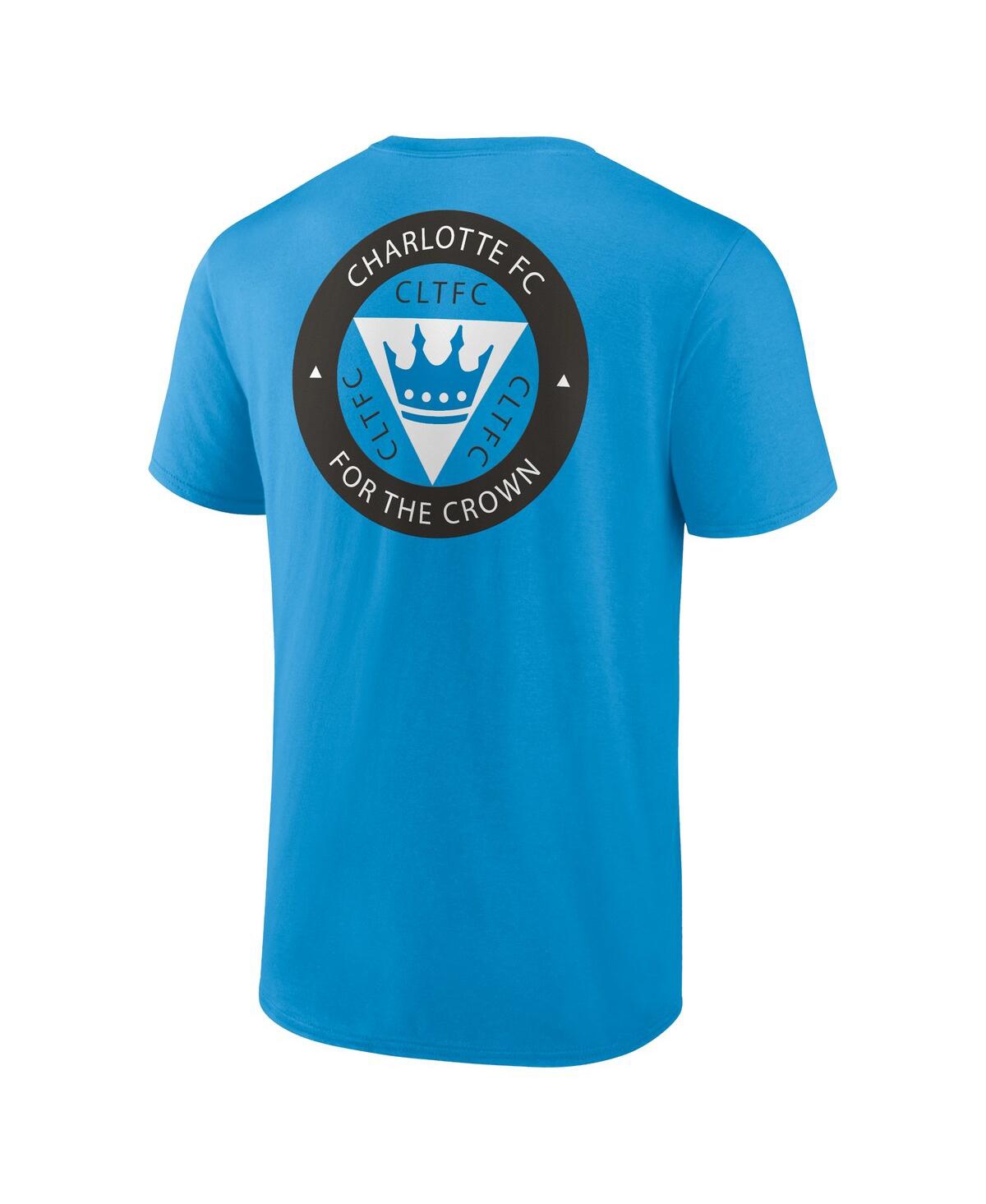 Fanatics Men'sCharlotte Fc Tradition T-Shirt - Blue