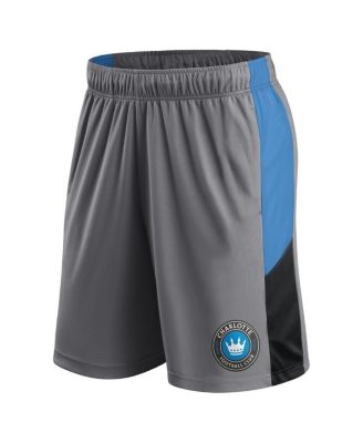 Men's Gray Charlotte FC Team Shorts