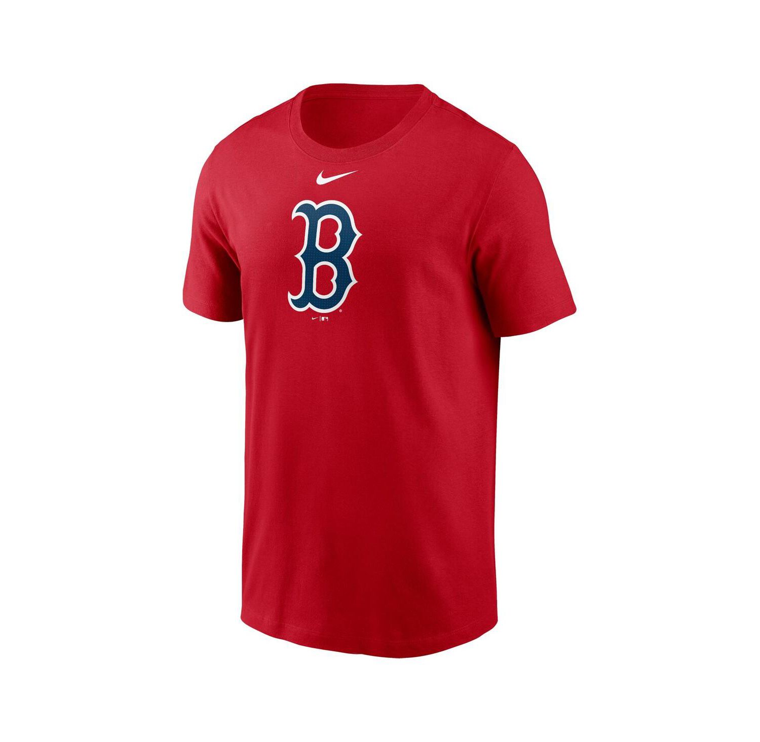 Men's Red Boston Red Sox Fuse Logo T-Shirt