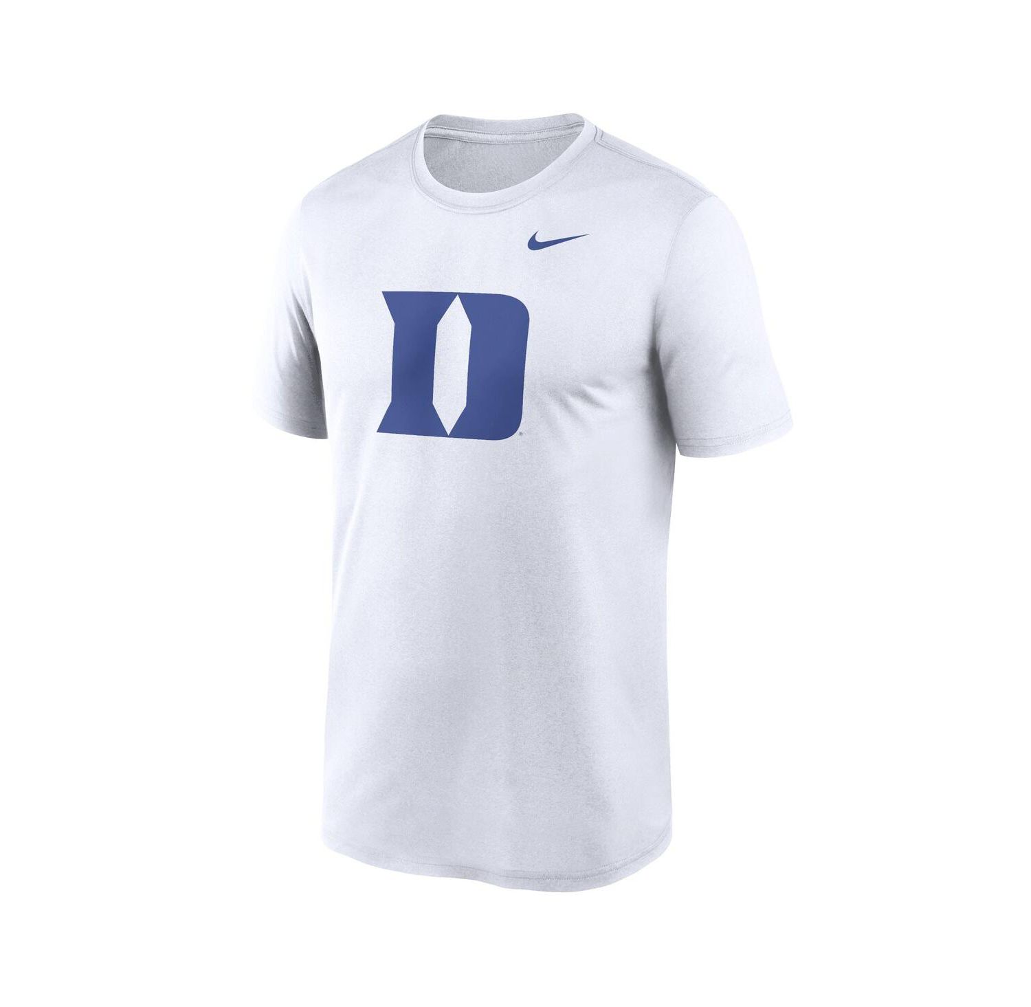 Men's White Duke Blue Devils Primetime Legend Logo T-Shirt